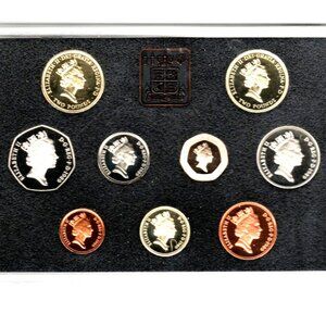 1989 Proof 9-Coin UK Annual Set
